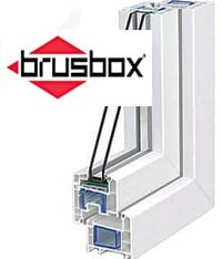 Окна ПВХ из профиля BRUSBOX Profil okonnyj Brusbox